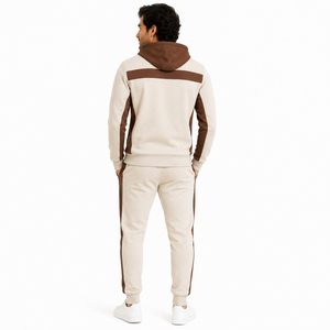 Conjunto Deportivo Personalizado con Capucha para Hombre, Traje Deportivo con Cremallera Completa para Invierno, 360GSM, Algodón y Poliéster, Conjunto de Entrenamiento - Product Image 3