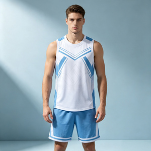 Camiseta de Baloncesto Personalizada para Hombre, Negra y Dorada, sin Mangas, con Diseño Geométrico Sublimado, Malla Transpirable, Ropa Deportiva para Equipo - Product Image 4