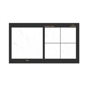 Azulejos de Pared/Piso de Porcelana de Diseño Moderno WALLMARK, Dyna Brown, 60x60 80x80mm, Totalmente Pulidos, Esmaltados, 9mm de Grosor, Alto Brillo, Más de 5 Años - Product Image 3