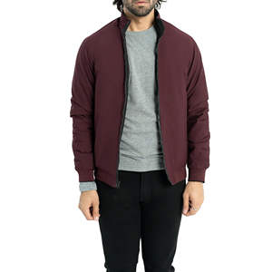 Chaqueta Bomber Reversible de Diseño Personalizado, Ligera, Elegante, Cortavientos de Nailon para Hombre, Transpirable - Product Image 1