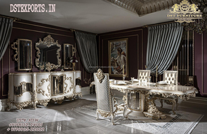 Juegos de Muebles de Comedor Contemporáneos y Clásicos, Juego de Mesa y Sillas de Comedor Modernas, Juego de Mesa de Comedor Formal para Hogares Modernos DST - Product Image 4