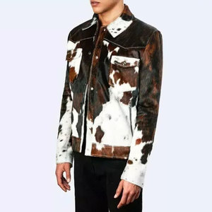 Service OEM, Fabricant, Conception de vestes en cuir de vachette, Qualité supérieure, Prix abordable, Veste en cuir de vachette, Prix de gros - Product Image 5