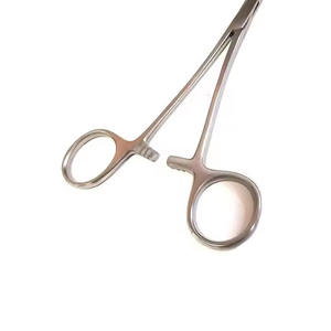 Pinces hémostatiques chirurgicales en acier inoxydable à pointe droite, porte-aiguille, pince médicale, ensemble d'instruments manuels pour usage hospitalier - Product Image 2