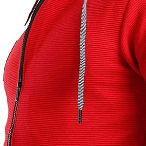 Mens Activewear Zipper Hoodie <b>Lightweight</b> Hooded Sweatshirt Breathable <b>Jacket</b> for Running Training and Sports Activities - Product Image 6
