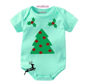 Aliexpress en ligne conception personnalisée Oem /ODM bébé infantile barboteuse eco teint Noël Père Noël barboteuse en gros personnalisé barboteuse combinaison - Product Image 6