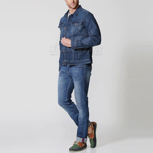 Everyday Style Jeans Winter <b>Jacket</b> For <b>Men</b> <b>Warm</b> Padded Design Modern Look Ideal For Winter Casual Outfits - Product Image 2