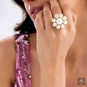 PRAO Oceanic Bague perle taille ajustable - Product Image 4