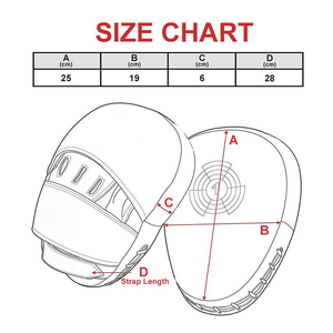Meilleur prix pour l'équipement d'entraînement de boxe : Pad de frappe en cuir de haute qualité, modèle Focus Pad, de la marque Wearpal Apparel, en promotion. - Product Image 6