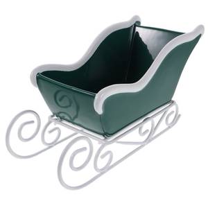 Green Metal <b>Christmas</b> Sleigh different colors and sizes as per customer requirements. - Product Image 1