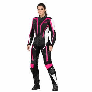 Combinaison de course en cuir pour moto, homme et femme, sur mesure, une pièce, équipement de protection pour la moto sur circuit avec armure CE - Product Image 4