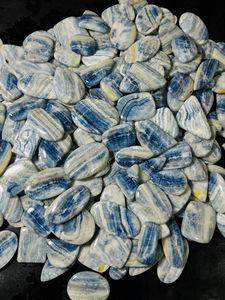 OEM personalizado azul Rodocrosita cabujón natural pulido piedra preciosa suelta con forma personalizada para usos multiusos - Product Image 2