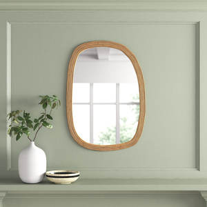 Espejo de pared plano estilo Ratán - Product Image 2