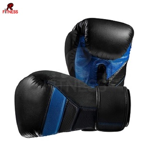 Gants de boxe en cuir véritable, couleur personnalisée, fermeture auto-agrippante antidérapante, gants de boxe confortables pour adultes - Product Image 1