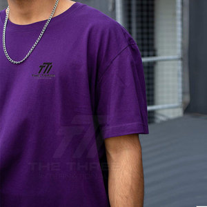 เสื้อยืดโอเวอร์ไซส์ผู้ชาย ระบายอากาศได้ดี ควบคุมความชื้น พร้อมโลโก้ด้านหน้า เทคโนโลยี Stay Cool สำหรับนักกีฬามืออาชีพ - Product Image 3