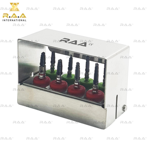 Kit de Escariadores Dentales, Brocas Quirúrgicas con Recubrimiento Negro, Juego de Implantes de 8 Piezas, R.A.A. INTERNATIONAL, Calidad Premium - Product Image 6