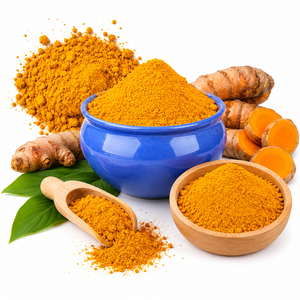 AQUA VRIKSHA Poudre de curcuma indienne de qualité alimentaire supérieure |   Couleur Jaune Doré Naturel |   Poudre fine - Product Image 5