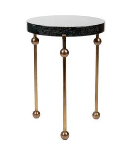 Most Selling <b>Round</b> Marble Top Center <b>Table</b> with Brass Legs Contemporary Living Room Furniture Decorative Side <b>Table</b> - Product Image 1