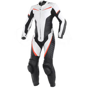 Traje de Cuero para Motociclismo de Una Pieza, Estilo Personalizado, Equipo de Protección Profesional para Motociclistas, Transpirable, de Secado Rápido, Unisex - Product Image 1