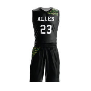 Tenues de sport à manches courtes sur mesure, de qualité supérieure, respirantes et tendance, uniformes de basket-ball à vendre, service OEM ODM - Product Image 1