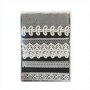 Encaje GPO suave y ligero, perfecto para bordes de sarees, dupattas y diseños de blusas. - Product Image 1