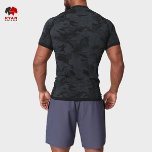 Ryan Pro Gear T-shirts personnalisés pour hommes, respirants et confortables, style pull-over - Product Image 2