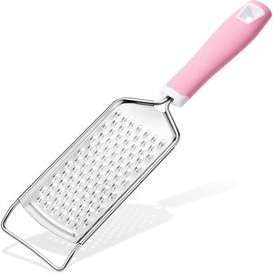 Grattugia per Formaggio e Limone in Acciaio Inox con Manico in Metallo per Cucina - Product Image 1