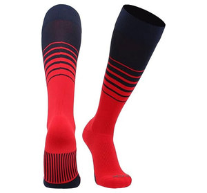 High Quality <b>Waterproof</b> Durable Lightweight Basketball Striped <b>Socks</b> Over the Calf for Soccer Baseball Softball - Product Image 2