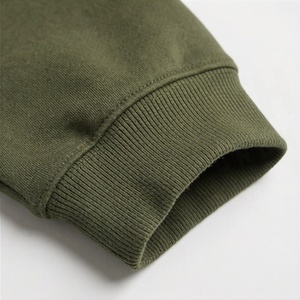Conjunto de Sudadera con Capucha de 2 Piezas para Mujer, Color Verde Oliva, Felpa, Corte Holgado Informal, Sudadera y Pantalones Deportivos, Manga Larga, Color Sólido, para Todas las Temporadas - Product Image 6
