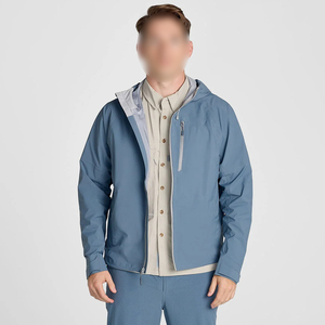 Highest Quality Fishing <b>Rain</b> <b>Jacket</b> Men's Waterproof Outdoor Sportswear Breathable Hooded Performance Fishing Coat - Product Image 1