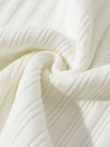 Chaleco de Punto Trenzado con Cuello en V para Hombre, Estilo Preppy Británico, Chaleco Deportivo sin Mangas, con Ribete a Rayas en Contraste, Informal - Product Image 6