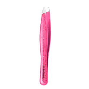Custom Various Color Grip Stainless Steel Eyebrow Tweezers <b>Beauty</b> <b>Equipments</b> Tools High Quality Stainless Steel Tweezers - Product Image 1