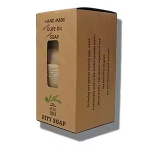 Savon exfoliant en gel solide fait à la main pour adultes, antiseptique avec de l'huile d'olive et de laurier naturelle provenant du meilleur fournisseur - Product Image 1