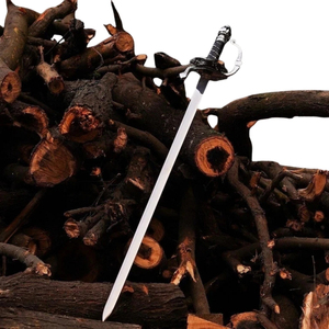 Épée artisanale de style Damas avec un motif distinctif et une poignée décorative pour les marchés des objets de collection - Product Image 5