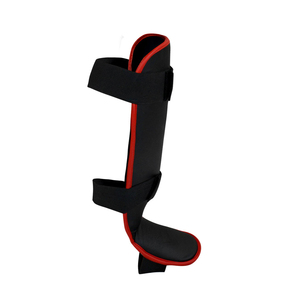 Protège-tibias de Muay Thai de qualité supérieure en cuir véritable – Prix de gros pour la sécurité sportive - Product Image 3