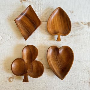 Bol en bois artisanal de luxe pour servir les aliments, artisanat de bambou et de bois de qualité supérieure - Product Image 4