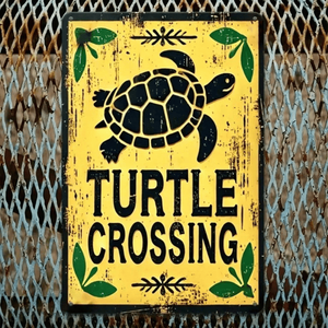 CIFbuy Targa in Alluminio Vintage Rustica 8x12 Pollici TikTok per Servizio Ritiro Temu, Insegna da Giardino 20.3x30.5cm - Product Image 1