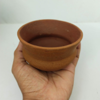 Bol en terre cuite chinois traditionnel fait main, écologique, compatible lave-vaisselle, sans plomb, vaisselle en argile jetable