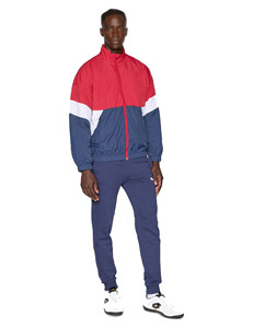 Ensemble de survêtement décontracté unisexe d'hiver personnalisé, coupe oversize, coupe-vent léger et résistant au vent, 100 % nylon de haute qualité - Product Image 1