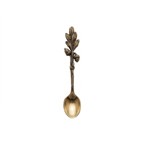 Dishwasher Safe Vintage <b>Butterfly</b> Handle Serving Spoon Metal Flatware Matte Polish Decorative Design - Product Image 5