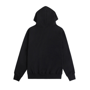 Sweat-shirt à capuche gris pour homme, coupe classique, 100% coton molletonné, pull décontracté avec poche avant, vêtement d'hiver respirant et écologique - Product Image 3