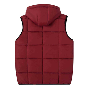 Men Sleeveless Puffer Vest Winter Warm Quilted Jacket Lightweight Body <b>Warmer</b> Outdoor Casual Wear OEM Custom Supplier - Product Image 6