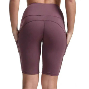 Shorts de yoga pour femmes en spandex, best-sellers, de haute qualité, en molleton, doux, chauds pour l'hiver - Product Image 3