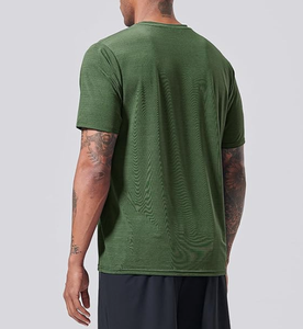 Camiseta transpirable de verano para hombre, camiseta deportiva para correr y fitness, camiseta informal holgada para hombre - Product Image 3