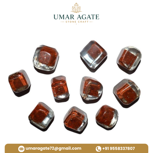 หินแจสเปอร์สีน้ำตาลขัดเงา หินธรรมชาติ อัญมณี คริสตัลบำบัด ชุดสำหรับจักระ ความรัก ตกแต่งบ้าน - Product Image 2