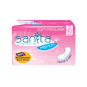 OEM Soft Premium 160mm Pantyliner Algodón orgánico Super absorbente Forro sanitario de alta absorción - Product Image 1