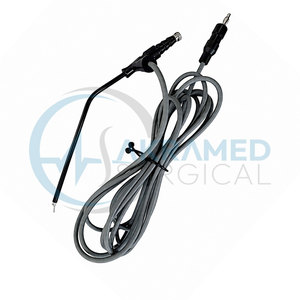 Tubo de Succión Frazier ENT con Certificación CE, con Punta Monopolar y Cable, Instrumento Quirúrgico Reutilizable de Acero Inoxidable - Product Image 3