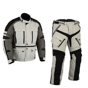 Combinaison de moto en cuir robuste et élégante, imperméable, coupe-vent, ignifuge, grande taille, en cuir véritable pour la course - Product Image 1