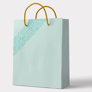 Custom Printed Digital Printing Kraft <b>Paper</b> Rectangle Gift <b>Bag</b> Cotton Rope Handle Shopping <b>Carrier</b> <b>Bag</b> for Cosmetic Clothing - Product Image 6