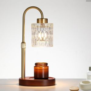 Antique Brass Electric Wax Melt Warmer Home Decor Scented Jar Candle Warmer Lamp <b>Dimmer</b> Timer for Mother's Day Birthday Gift - Product Image 1