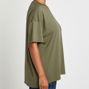 Camisetas de Mujer de Primera Calidad con Cuello Redondo y Manga Corta, Estilo Holgado, para Verano, Hip Hop, Streetwear, Camisetas de Algodón para Mujer - Product Image 2